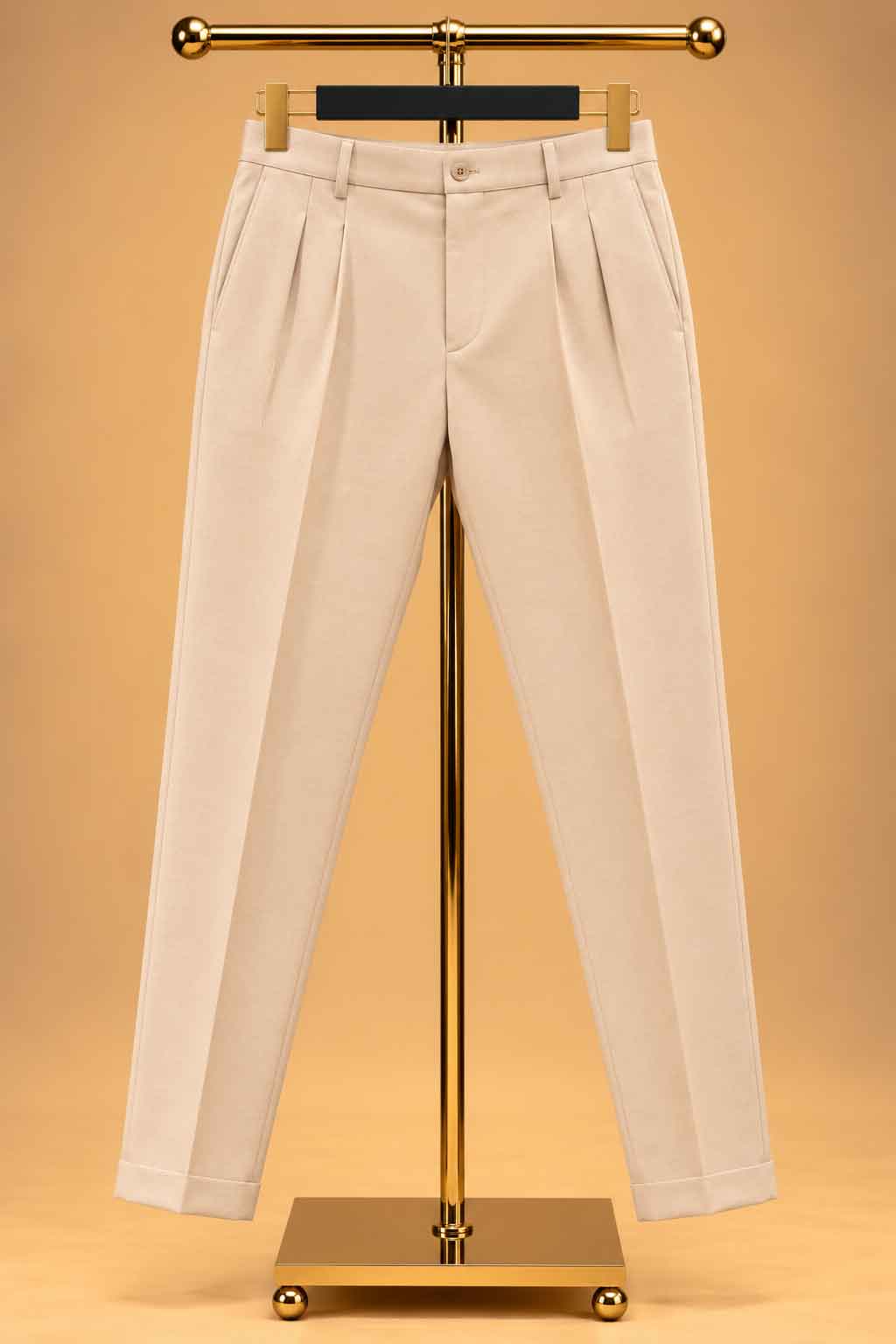 Royal Beige Gold sherwani for men – product view 6