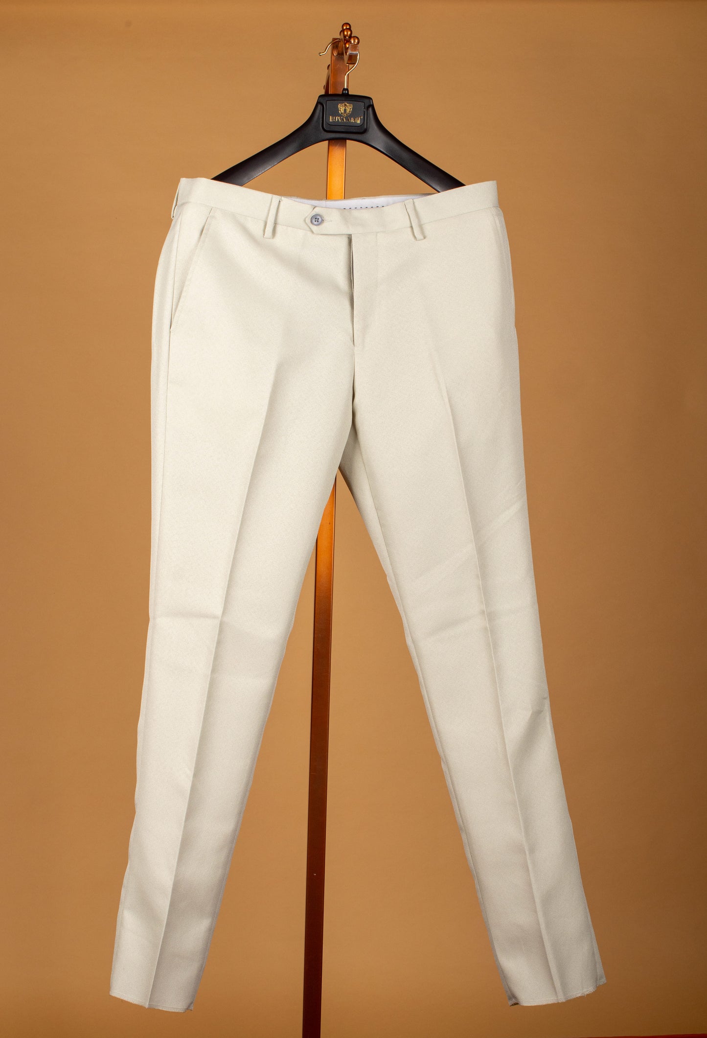 Mint Green Textured Bandhgala Suit with Satin Accents