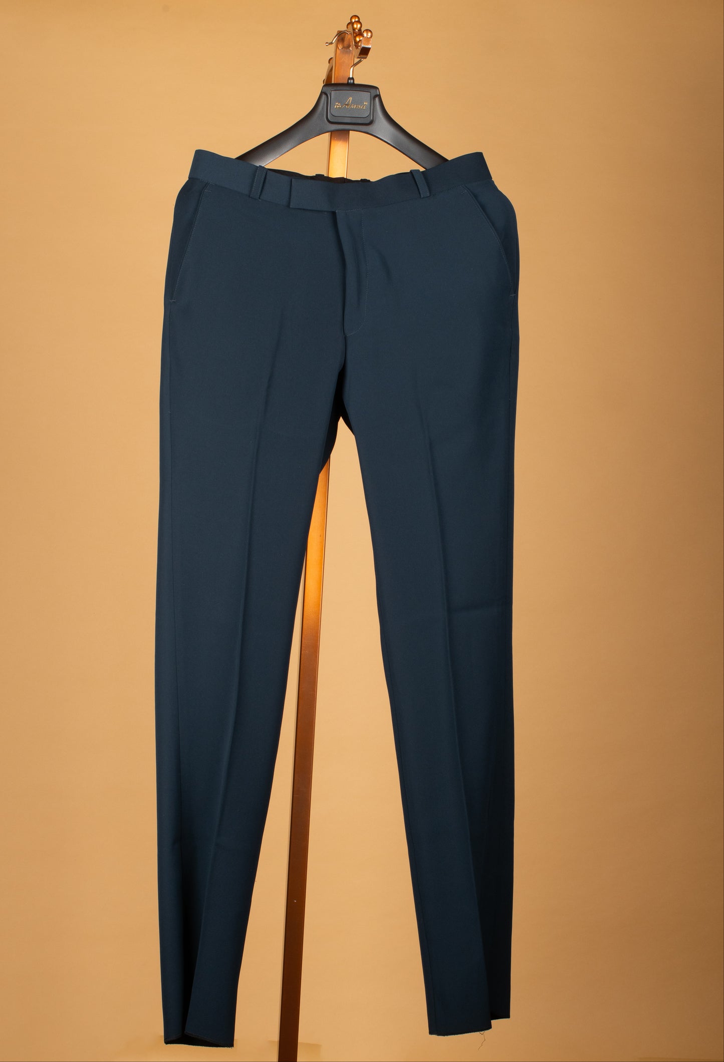 Teal Embroidered Sherwani with Geometric Detailing