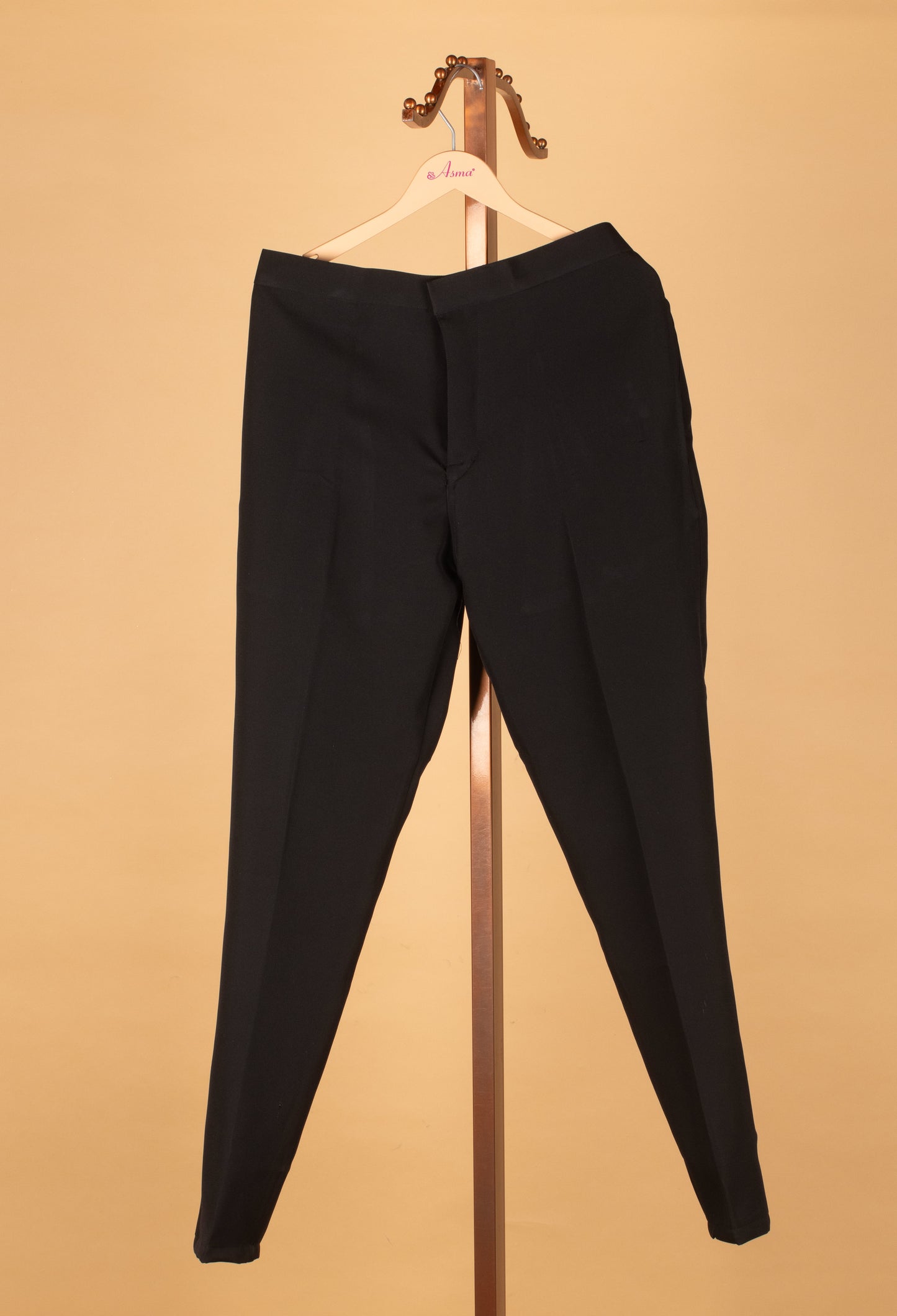 Men’s Black Embellished Indo-Western Suit with Mandarin Collar