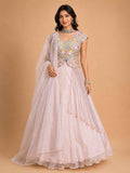 Gold Embroidered Lehenga Set for Women | Designer Festive Wear