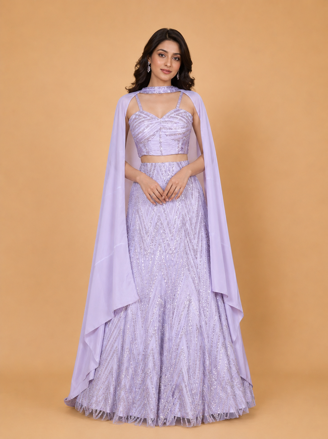 Pink Embroidered Lehenga Set with Blouse & Dupatta | Wedding & Festive Wear