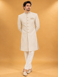 Firozi Embroidered Sherwani Set for Men | Elegant Wedding & Festive Wear