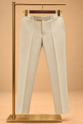 Champagne Ivory Floral Embroidered Indo-Western Sherwani Set for Men – product view 7