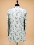 Pastel Mint Embroidered Sherwani Set for Men – Designer Wedding & Reception Ethnic Wear