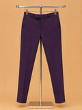 Luxury Deep Plum Embellished Tuxedo Suit for Men | Premium Designer Wedding, Reception & Black Tie Wear