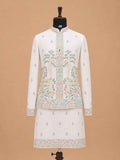 Men's Pista Kurta Pajama with Designer Embroidered Jacket | Premium Festive & Wedding Ethnic Wear