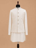 Men's Sky Blue Kurta Pajama with Designer Nehru Jacket | Premium Festive & Wedding Ethnic Wear