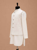 Men's Onion Kurta Pajama with Designer Nehru Jacket | Premium Wedding & Festive Ethnic Wear