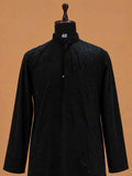 Men's Black Embroidered Kurta Set | Premium Designer Ethnic Wear for Wedding & Festive Occasions
