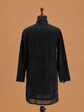Men's Black Embroidered Kurta Set | Premium Designer Ethnic Wear for Wedding & Festive Occasions