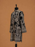 Men's Black Heavy Embroidered Kurta Set | Prem