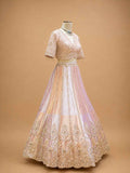 Pink Embroidered Lehenga Set with Blouse & Dupatta | Wedding & Festive Wear