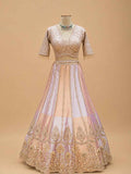 Pink Embroidered Lehenga Set with Blouse & Dupatta | Wedding & Festive Wear