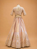 Pink Embroidered Lehenga Set with Blouse & Dupatta | Wedding & Festive Wear