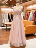 Elegant Pink Embroidered Lehenga Set with Sheer Dupatta | Festive & Party Wear