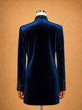 Black Designer Embroidered Velvet Sherwani Suit for Men | Luxury Wedding & Reception Wear