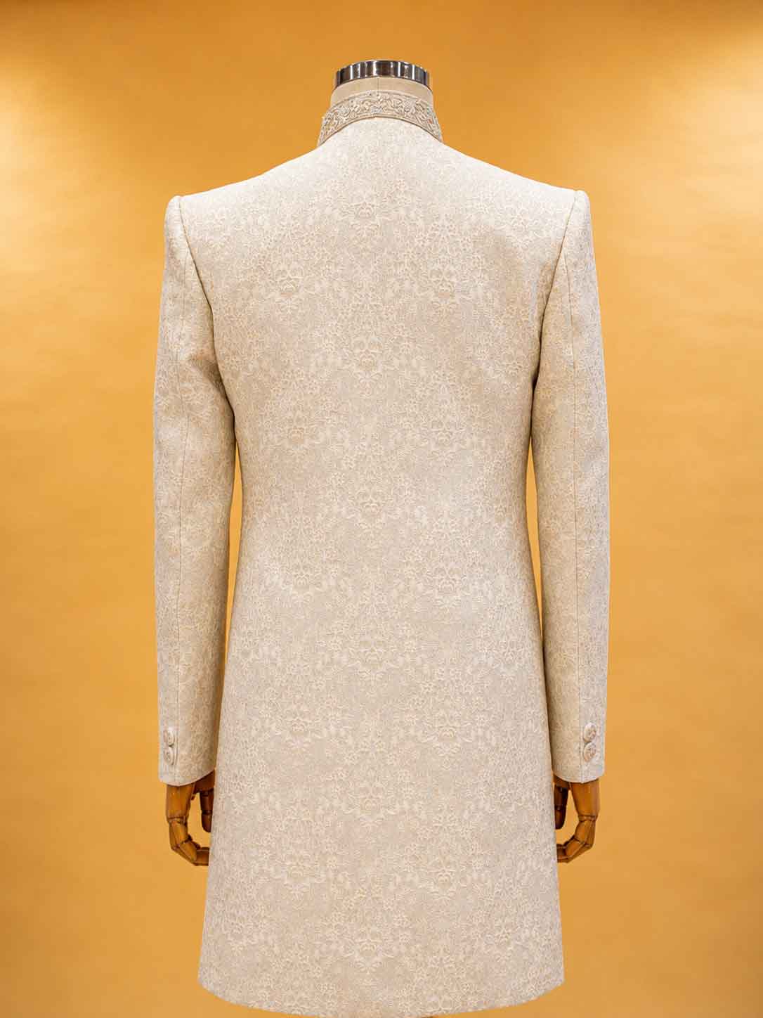 Pista Embroidered Sherwani Set for Men | Elegant Wedding & Festive Wear