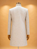 Aqua Embroidered Sherwani with Matching Trousers | Elegant Wedding & Festive Wear