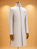 Aqua Embroidered Sherwani with Matching Trousers | Elegant Wedding & Festive Wear