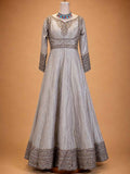 Chiku Colour Designer Anarkali Suit for Women | Embroidered Festive & Wedding Wear