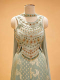 Pista Colour Designer Plazo Set for Women | Embellished Kurta with Wide-Leg Plazo & Dupatta