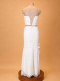 White Embellished Gown for Women | Designer Party & Evening Wear
