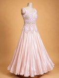 Ivory Designer Lehenga Set for Women | Embroidered Wedding Wear