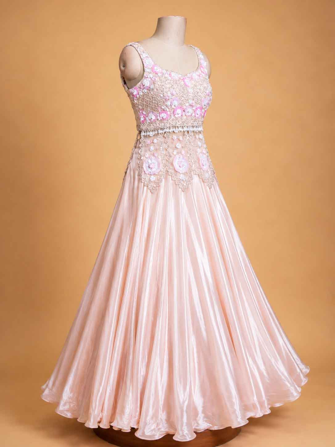 Ivory Designer Lehenga Set for Women | Embroidered Wedding Wear