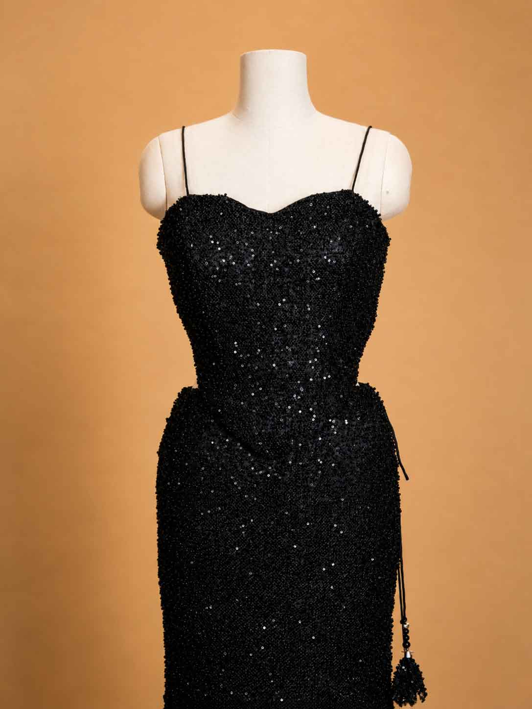 Black Embellished Mermaid Gown for Women | Designer Party Wear Dress