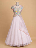 Gold Embroidered Lehenga Set for Women | Designer Festive Wear