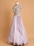 Gold Embroidered Lehenga Set for Women | Designer Festive Wear