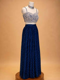 Blue Embroidered Sharara Set for Women | Festive Ethnic Wear