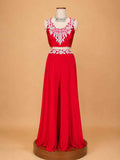 Rani Pink Designer Co-Ord Set for Women | Embroidered Palazzo Set