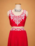 Rani Pink Designer Co-Ord Set for Women | Embroidered Palazzo Set