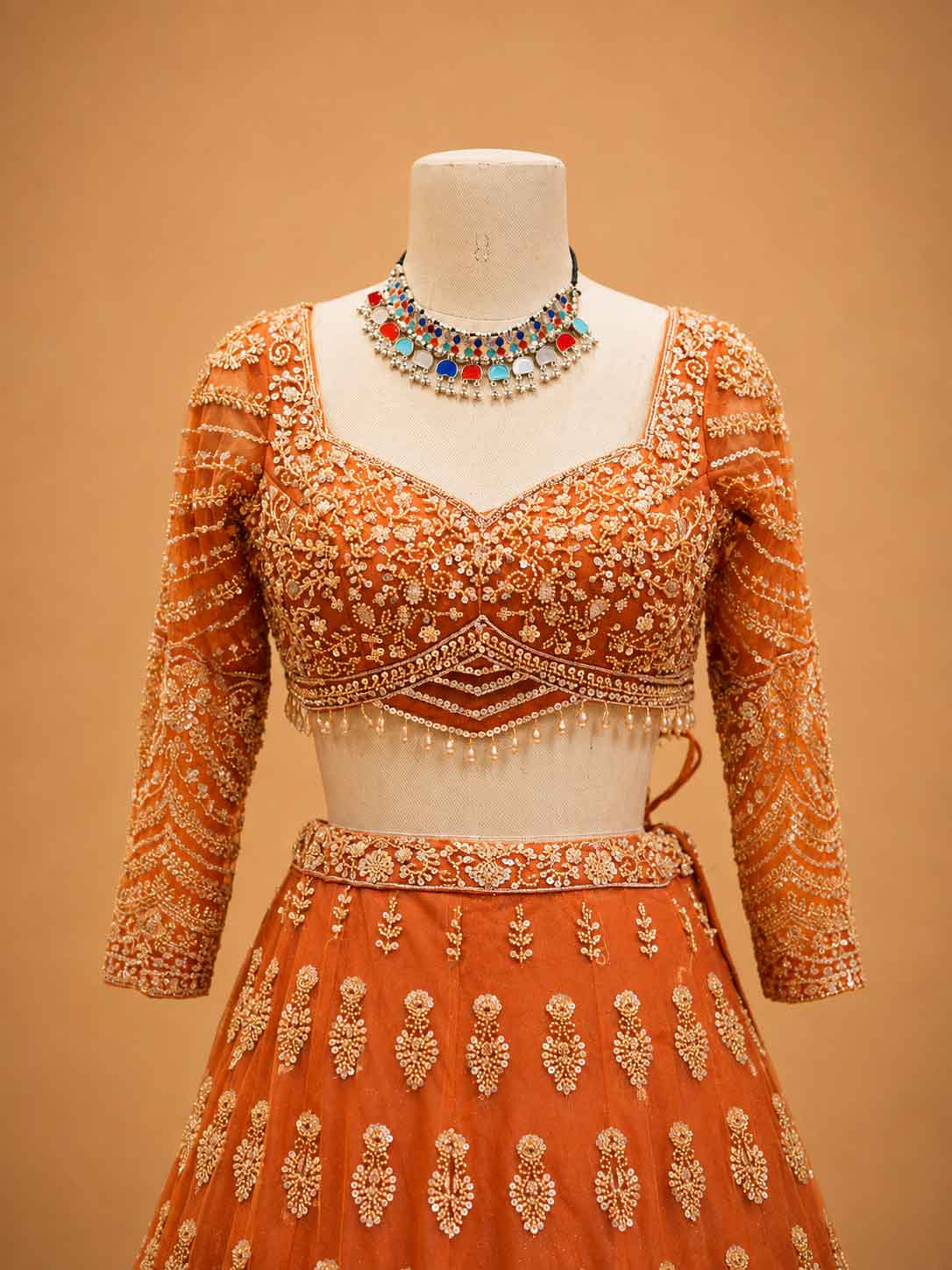 Designer Lehenga Choli for Women | Embroidered Wedding Wear