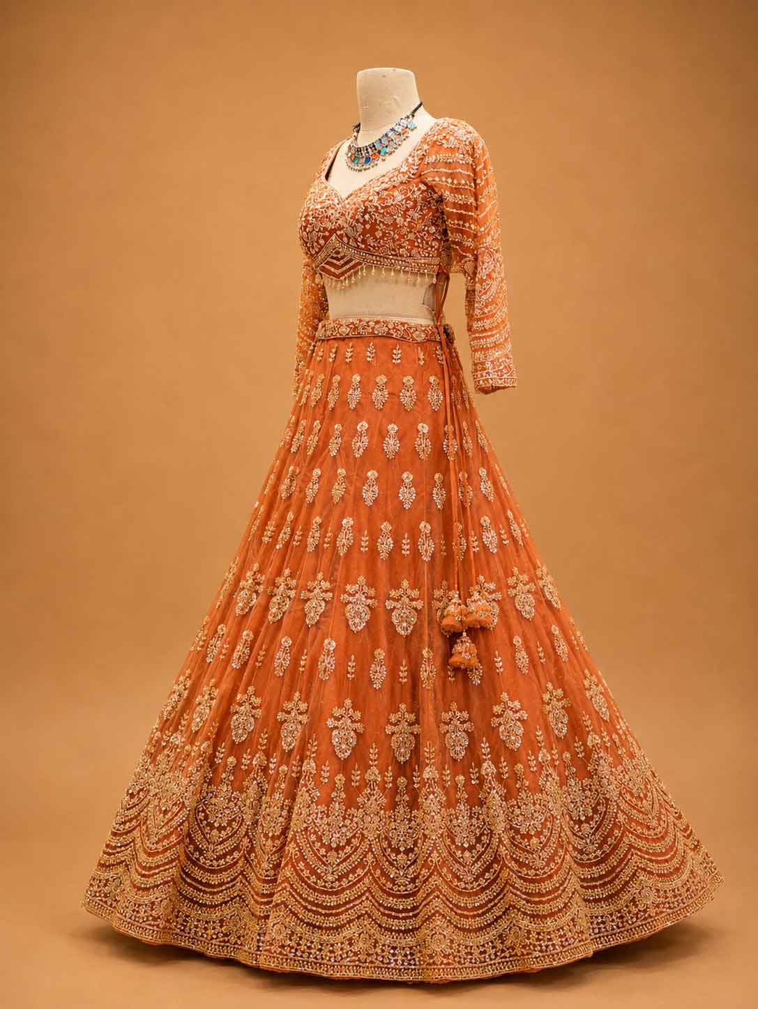 Designer Lehenga Choli for Women | Embroidered Wedding Wear