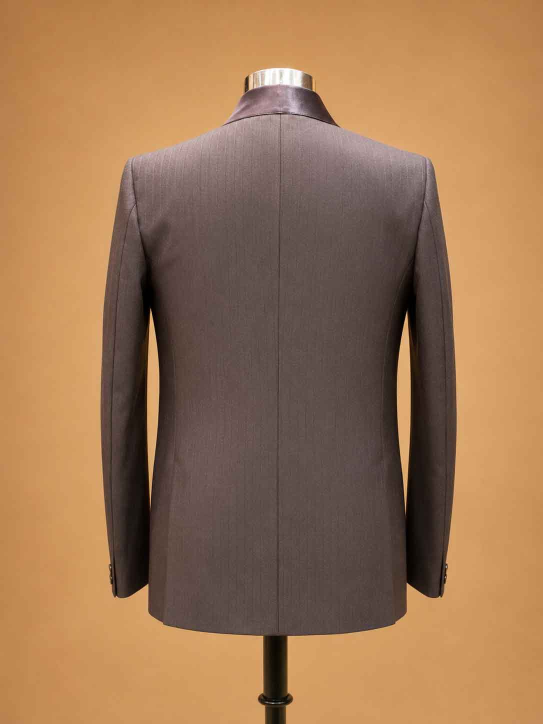 Wine 3-Piece Suit for Men with Waistcoat, Tie & Pocket Square | Premium Formal Wear