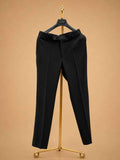 Black Embellished Tuxedo Suit for Men with Bow Tie & Waistcoat | Premium Formal Wear