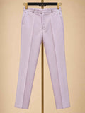 Alternate product view 6 of Lavender Embroidered Bandhgala Suit for Men by Guptas Textiles Annexe, Bengaluru