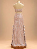 Blush Beige Embellished Gown for Women | Designer Evening & Party Wear