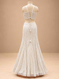 Ivory embellished gown