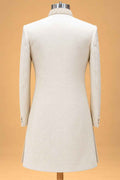 Ivory Sherwani for Men with Trousers – product image 4