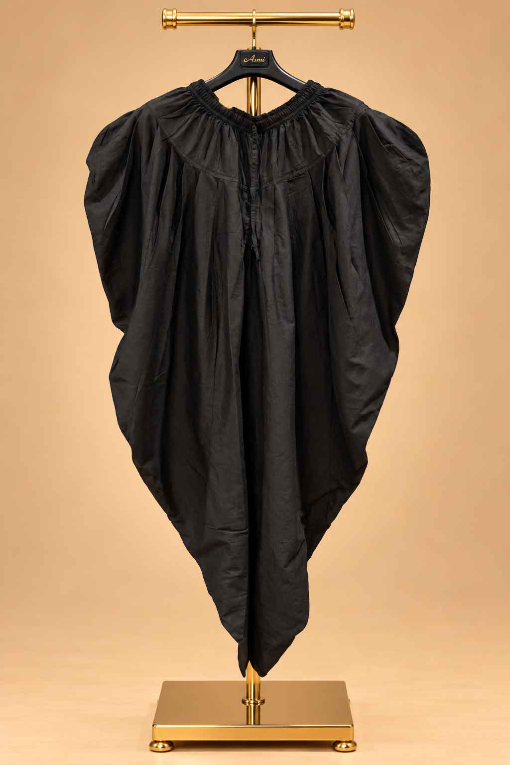 Black Textured Sherwani with Dhoti for Men – product image 6