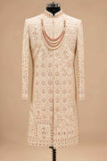 Royal Ivory sherwani for men – product view 2