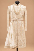 Royal Ivory sherwani for men – product view 2
