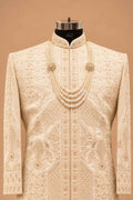 Royal Ivory sherwani for men – product view 7