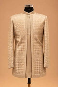 Champagne Gold sherwani for men – product view 2