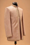 Blush Pink sherwani for men – product view 4