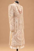 Royal Ivory sherwani for men – product view 4